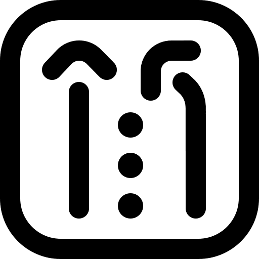 End of additional lane traffic sign road signal signaling icon