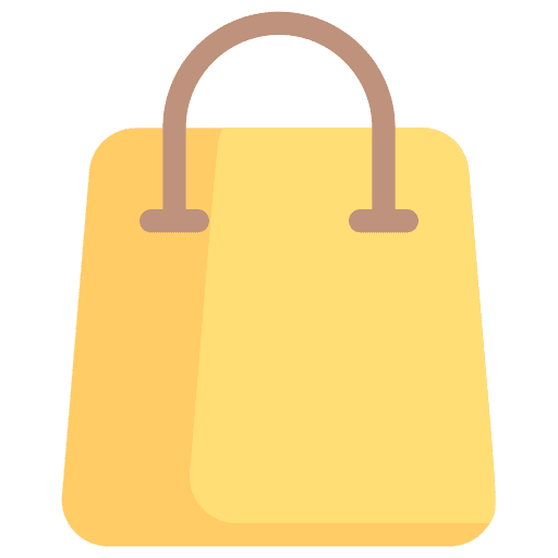 Shopping bag sales shop buy icon