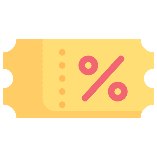 Coupon gift voucher coupons money icon