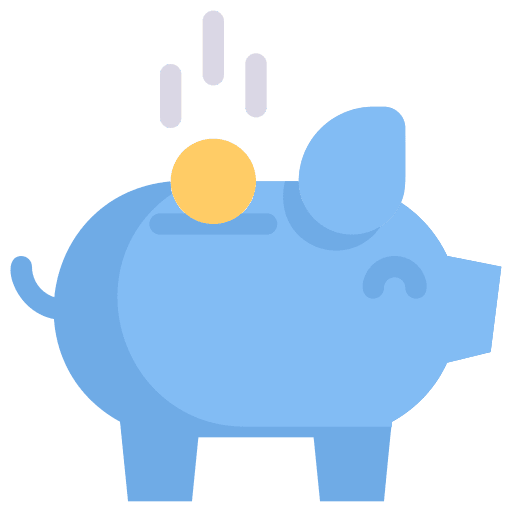 Save money money commerce and shopping saving icon