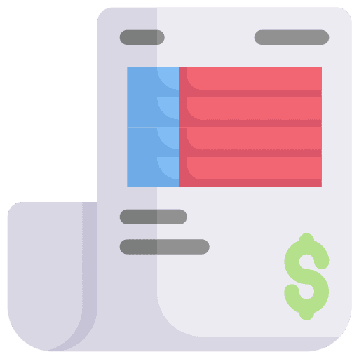 Invoice bill billing payment icon
