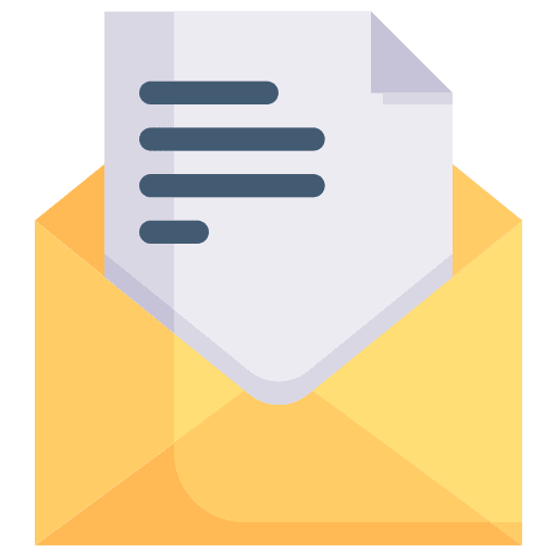 Newsletter email newsletter message icon
