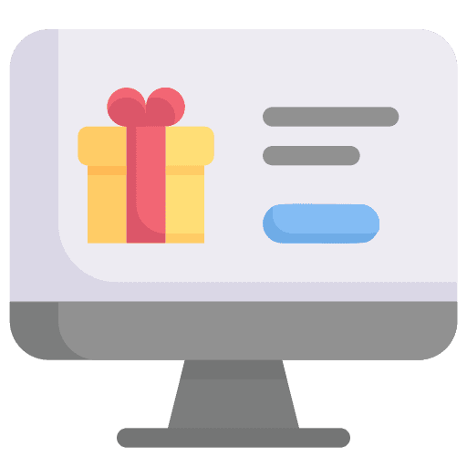 Shopping online pointer shopping online commerce and shopping icon