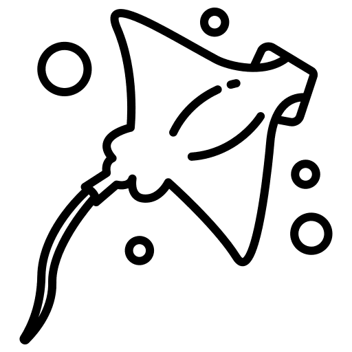 Manta ray manta ray zoo aquarium icon