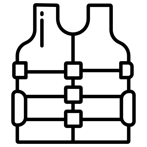 Life vest life vest security safety icon