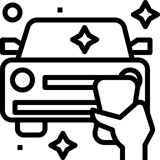 Car service washing hobbies and free time automobile icon