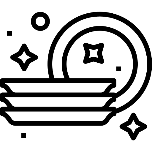 Dishes washing plate liquid soap dishes icon