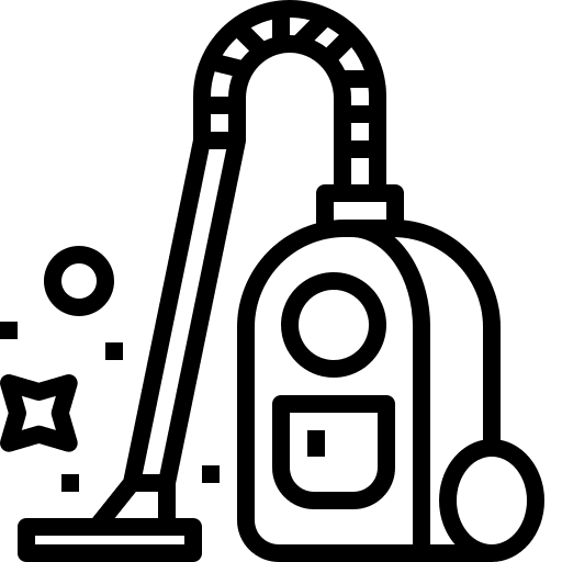 Housekeeping clean vacuums electric icon