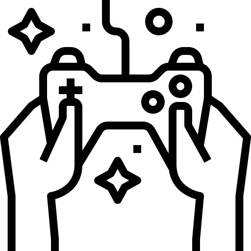 Game control vr gaming gamer joystick icon