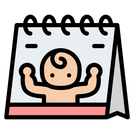 Born happy birthday baby birth icon