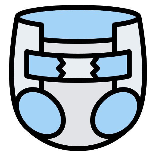 Baby diaper cloth diapers children childhood icon