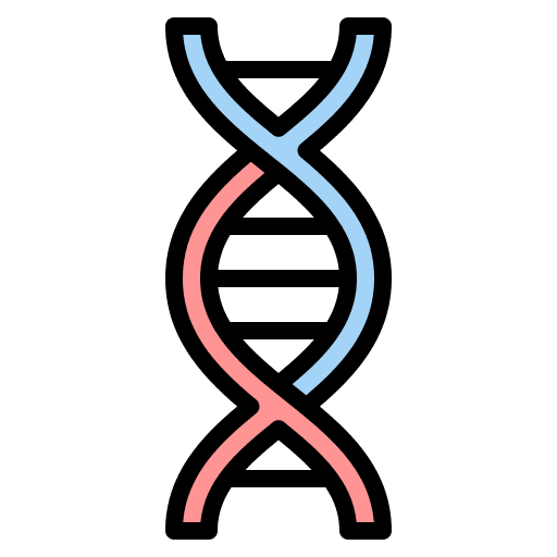 Dna dna genetic dna structure icon