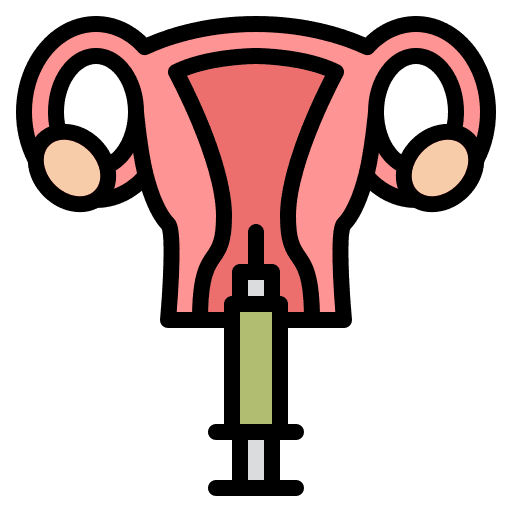 Insemination pregnancy healthcare and medical insemination icon