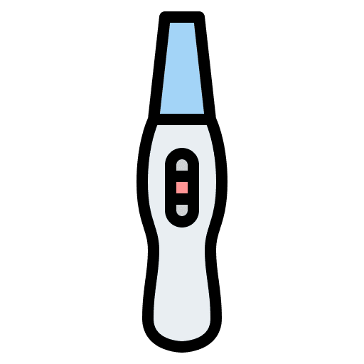 Pregnancy test pregnant positive pregnancy test icon