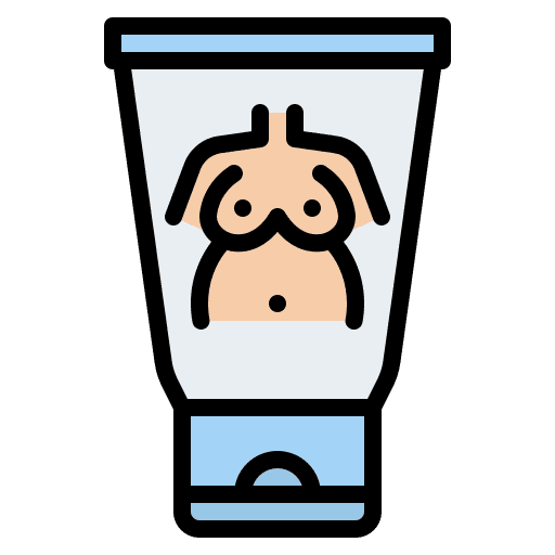 Body lotion healthcare and medical skin pregnancy icon