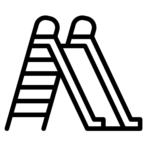 Slider playground toy childhood icon