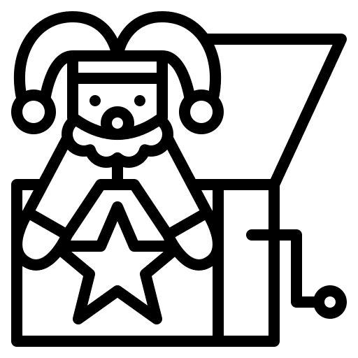 Jack in the box game jack in the box child icon