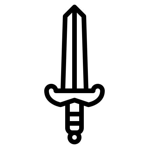 Sword weapon play toys icon