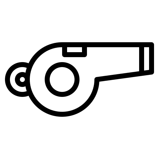 Whistle game toy toys icon