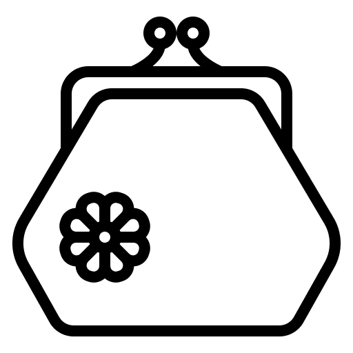 Change purse bag clothing accessories icon