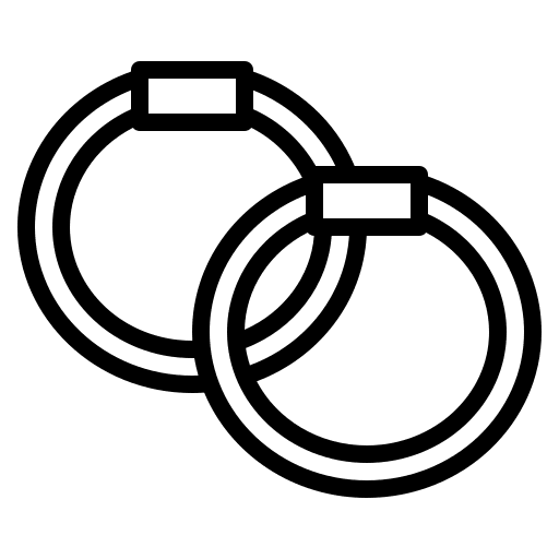 Scrunchie hair tie hair accessories icon