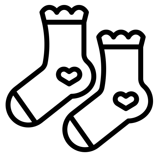 Socks fashion clothing socks icon