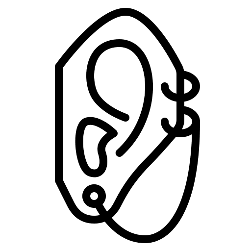 Piercing wearing earrings fashion icon