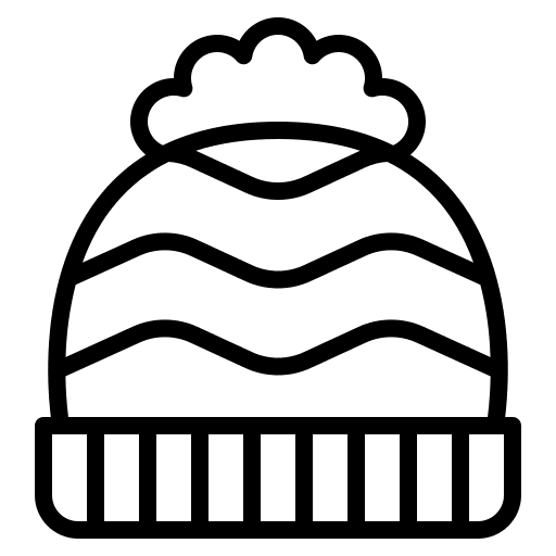 Beanie woman hat accessory icon
