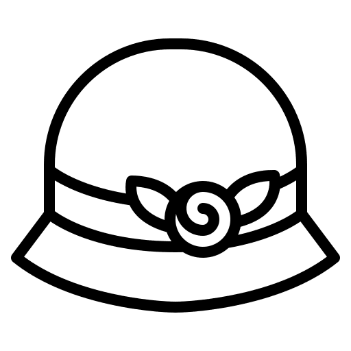 Hat accessory accessories woman icon