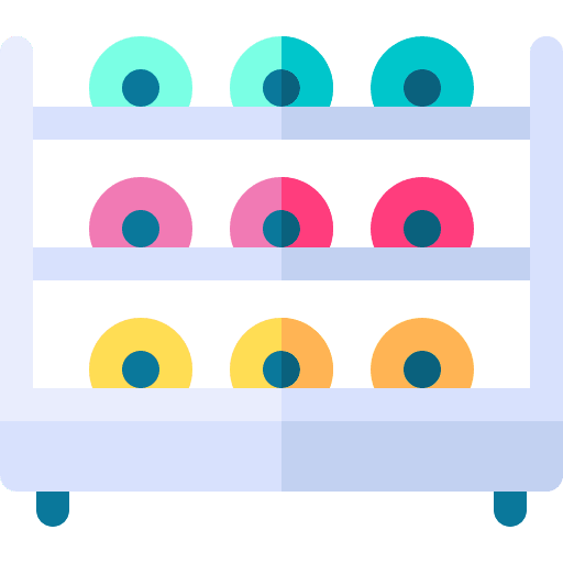 Pilates rack equipment sport icon