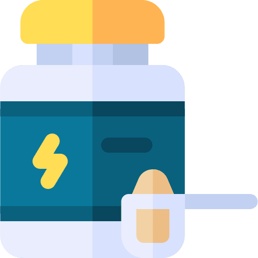 Protein supplement protein supplement fitness scoop icon