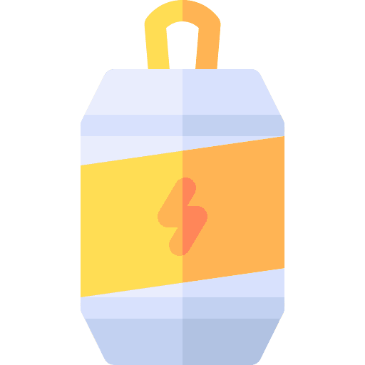 Energy drink food and restaurant unhealthy beverage icon