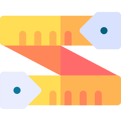 Measuring tape sports and competition sport measuring tape icon