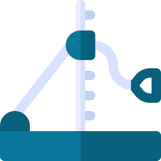 Pilates tower pilates tower poses relaxing icon