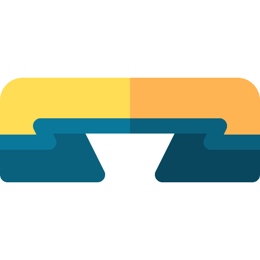 Platform gym platform aerobic icon