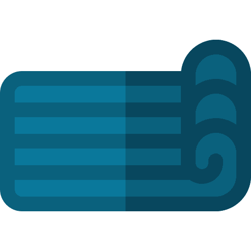 Mat sports and competition wellness gym icon