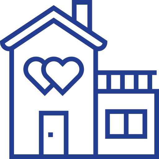 House home sweet home house heart icon