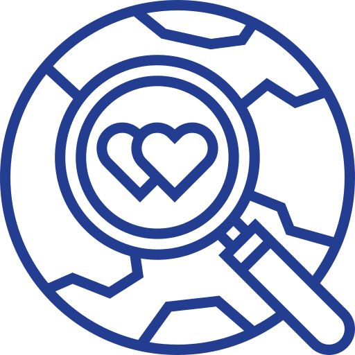 Search search world dating app icon