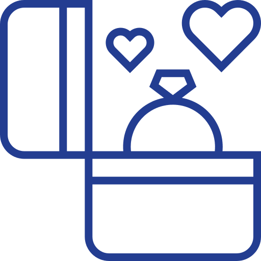 Wedding ring wedding ring fashion proposal icon