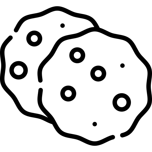 Cookies food and restaurant biscuit sweet icon