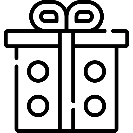 Presents present gifts birthday and party icon