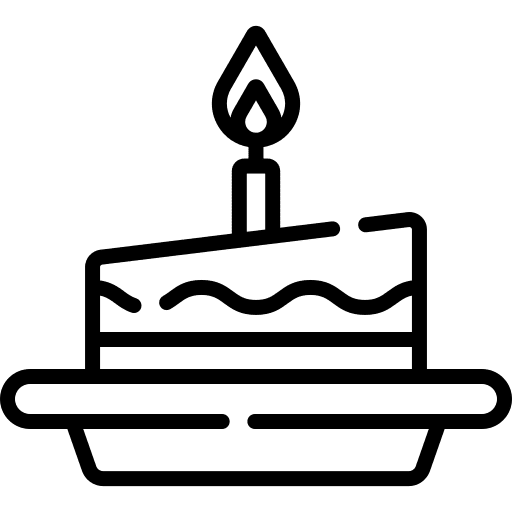 Cake sweet cake bakery icon