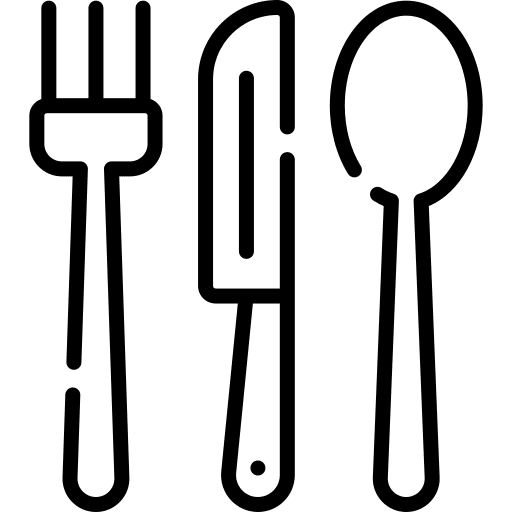 Cutlery cutlery food and restaurant camping icon