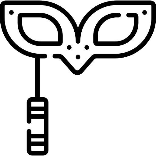 Eye mask carnival eye mask celebration icon