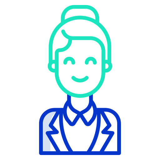 Woman avatar young woman icon