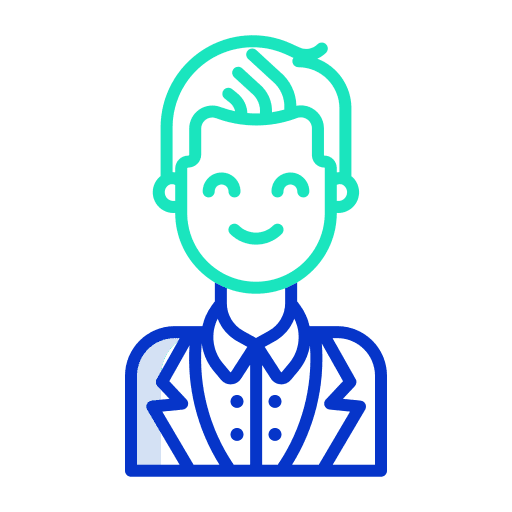 Man people suit profile icon