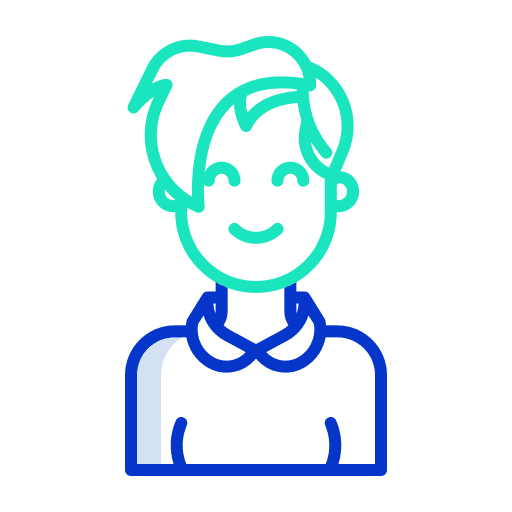 Woman avatar people young icon