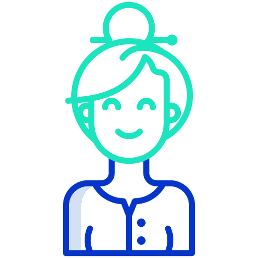 Woman avatar young woman icon