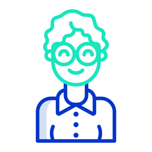 Woman person female woman icon