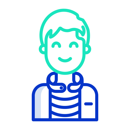 Man user student male icon